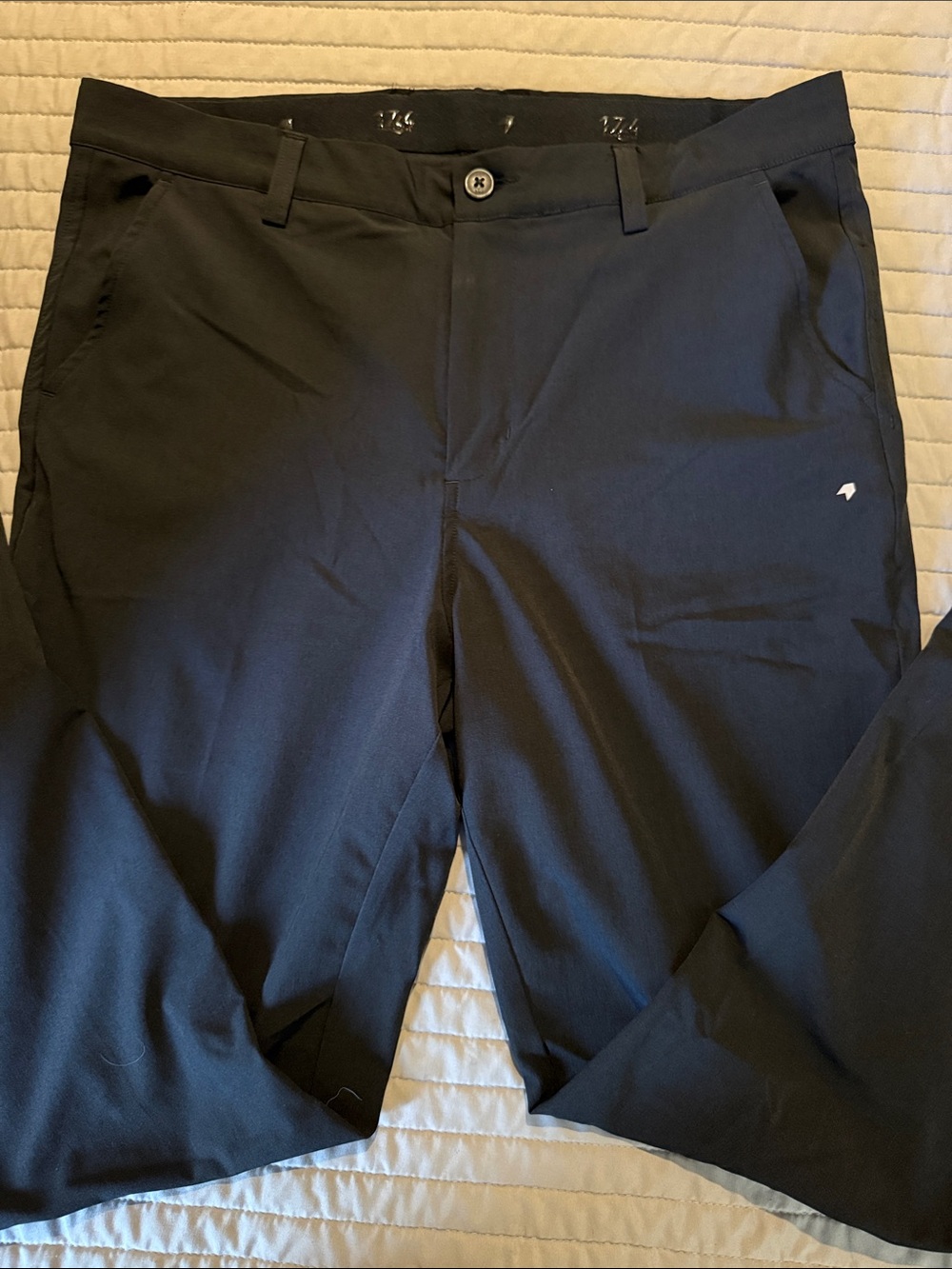 Men's Navy Blue Golf Pants – Tailored Stretch Performance